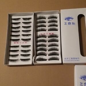 40 False Eyelashes Set SPECIALIZED HANDMADE ENTIRELY